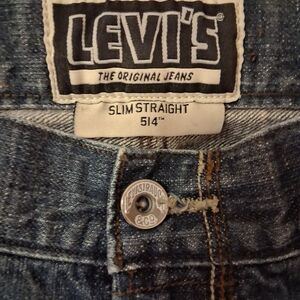 Vintage Levi's Men's 514 Slim Straight Jeans 36 X 30 Back Flap.Pockets